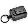 Anti-theft Retractable Keychain Belt Clip ID Badge Holder Durable Easy-to-pull Buckle  ID Cards