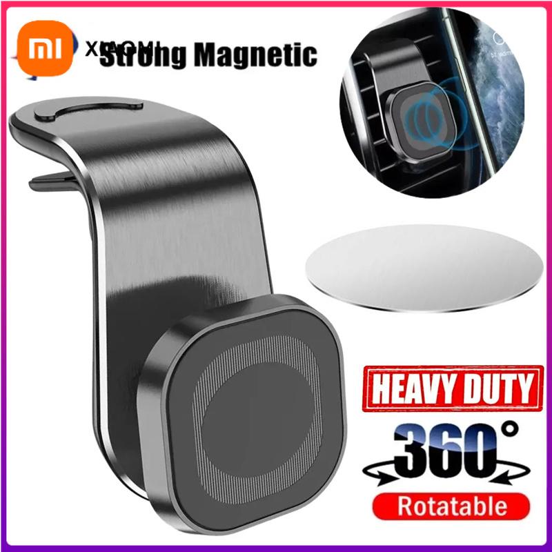 Xiaomi Manyetik Araba Telefon Tutucu Stand Hava Çıkışına Takılan Mıknatıslı Araç Montajı GPS Akıllı Telefon Mobil Destek Araç İçi Braket iPhone Samsung Xiaomi İçin