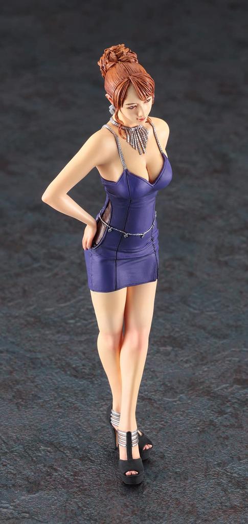 Hasegawa Real Figure Collection Cabaret Girl Unpainted Resin Kit SP497 1/12 No.09
