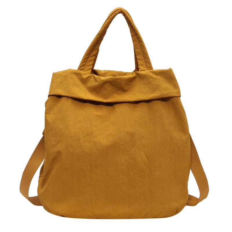 2026 Korean Style Large Canvas Handbag Tote - Casual Single Shoulder Bag for Students
