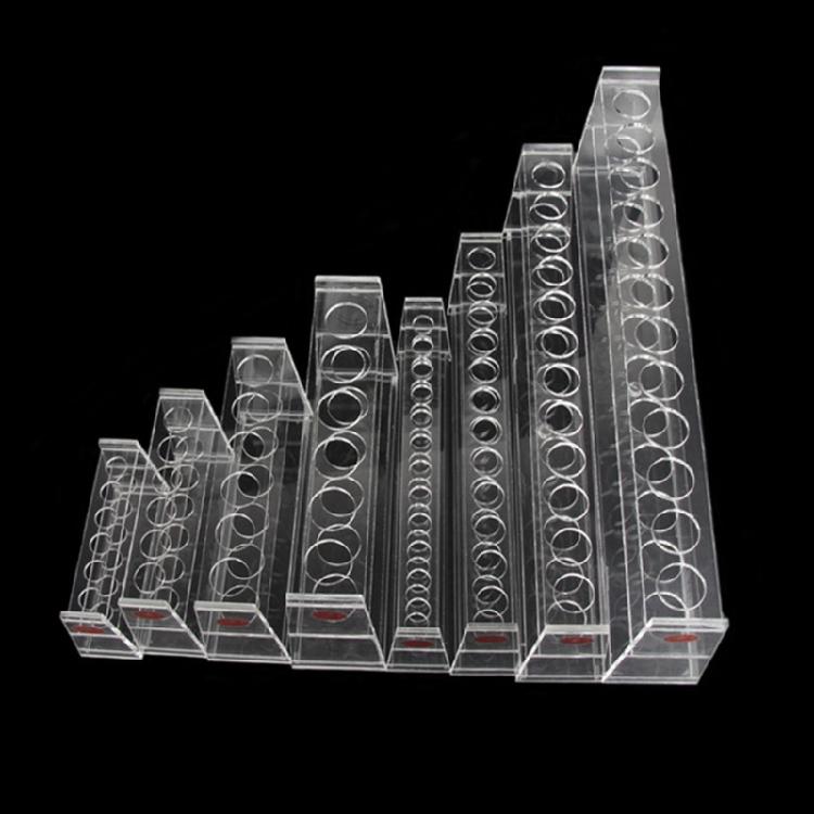 Desktop Test Tube Rack Test Tube Holder Tube Stand Lab Tube Holder Bracket Clear Test Tube Display Stand Test Tube Stand