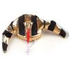 Cute Pet Egyptian Pharaoh Hat Comfortable Adjustable Halloween Party Hat with Bib Breathable Pet Cosplay Costume Pet Dress Up