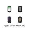 Magnetic Coated Glass Lens Filter for DJI Pocket 3 Pocket 4 UV CPL ND ND-PL Black Mist Variable ND Camera Photography Accessory
