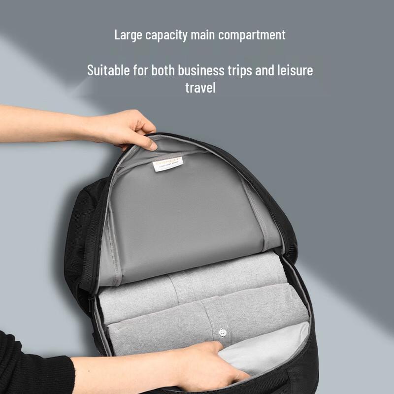 BRINCH Men's Business Anti-Shock Laptop Backpack