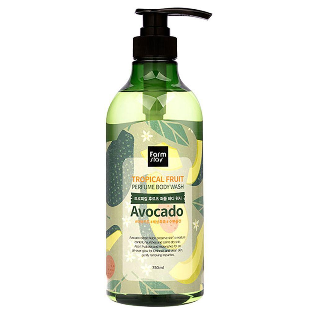 Avocado LZUPFGLE ingredient provides moisturizing body wash 750ml