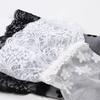 Black Pink White Sakura Flower Lace Top Thigh High Stockings Silicone Hold Up Transparent Medias Ultra Thin Breathable Underwear