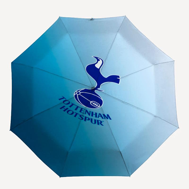 1pc T-Tottenham Hotspur Umbrella, Sun Protection, And UV Shielding. It Has Eight Sturdy Ribs for Outdoor Use And Perfect As a Holiday Gift