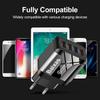 Colorful 4-Port USB Travel Charger, 5V/2.4A Fast Charging, New Model, Australian Standard