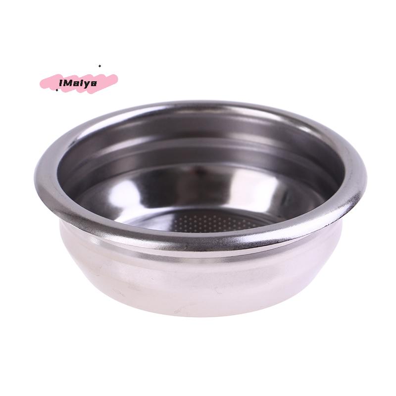M-Universal 304 Stainless Steel Filter Basket for Bottomless Portafilter 58mm Espresso Powder Bowl for Home Baristas Coffee
