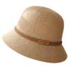 Twist decorative breathable fisherman's hat children spring and summer versatile sunshade basin hat leisure travel dome hat