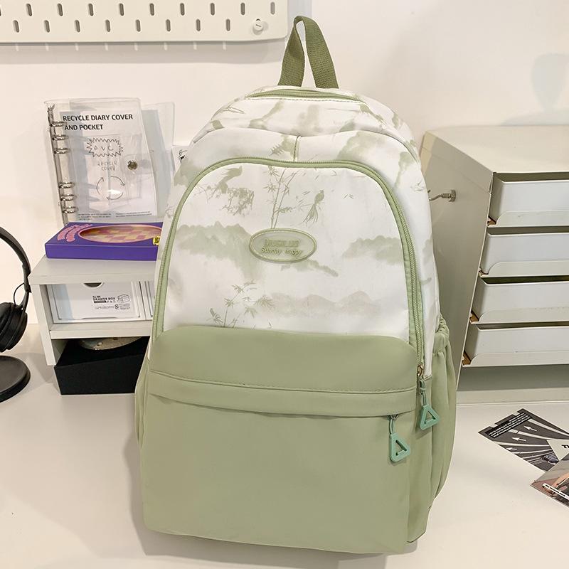 Children's Schoolbags Elementary School Students Junior High School Girls High School Students High Looking Printed Backpacks