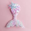 Sequin Mermaid Tail Hair Accessories Kit: DIY Parts & Clothing Decorations