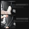 Car Sticker For Tesla Model Y 2023-2025 Driver and Passenger Door Anti-collision Anti Kick Pads Front Guard Plate Welcome Pedal