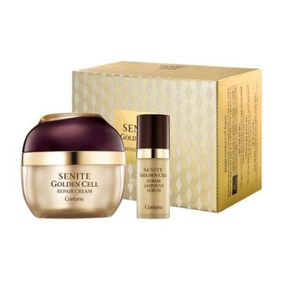Set di crema riparatrice e siero in fiala Coreana Senite Golden Cell