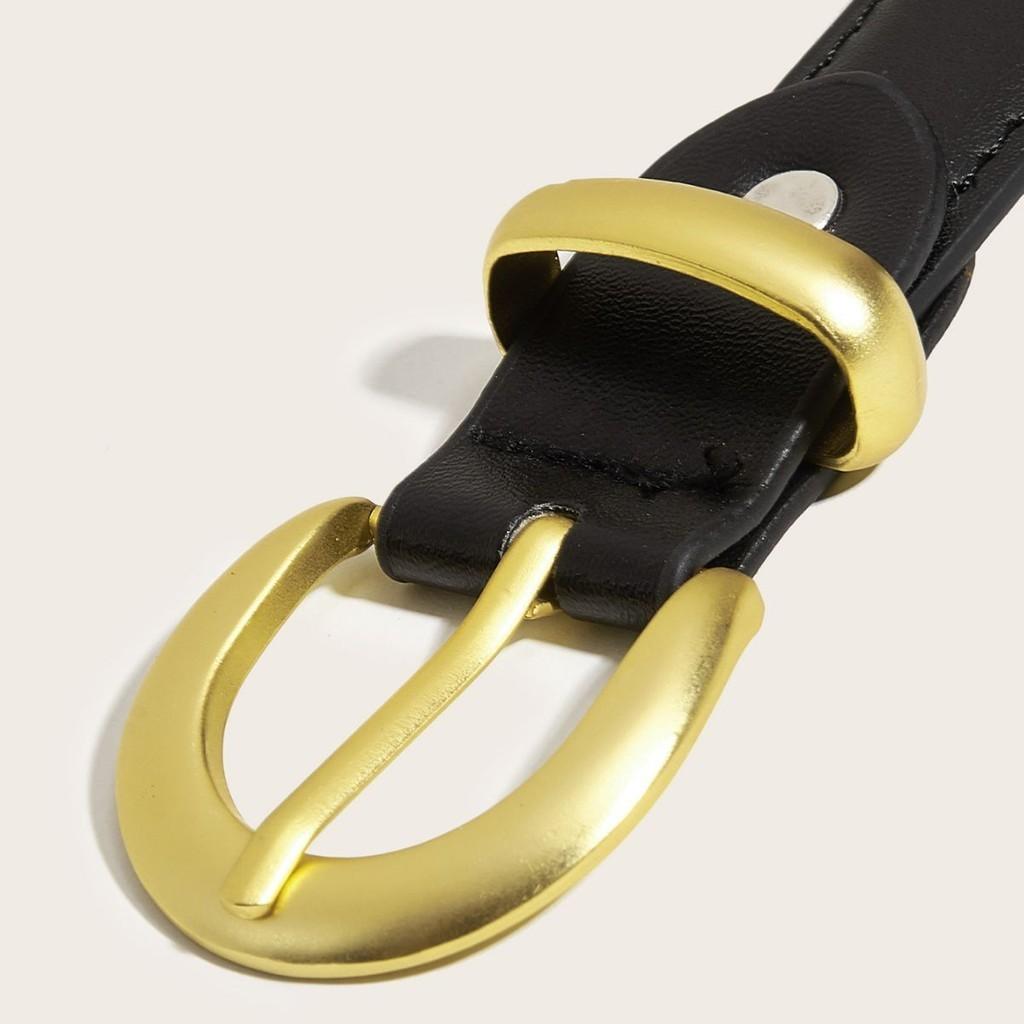 Fashionable Pu Leather Women's Belt With Alloy Buckle Needle Buckle Decorative Skinny Jeans Retro Small Western Style Belt In Stock