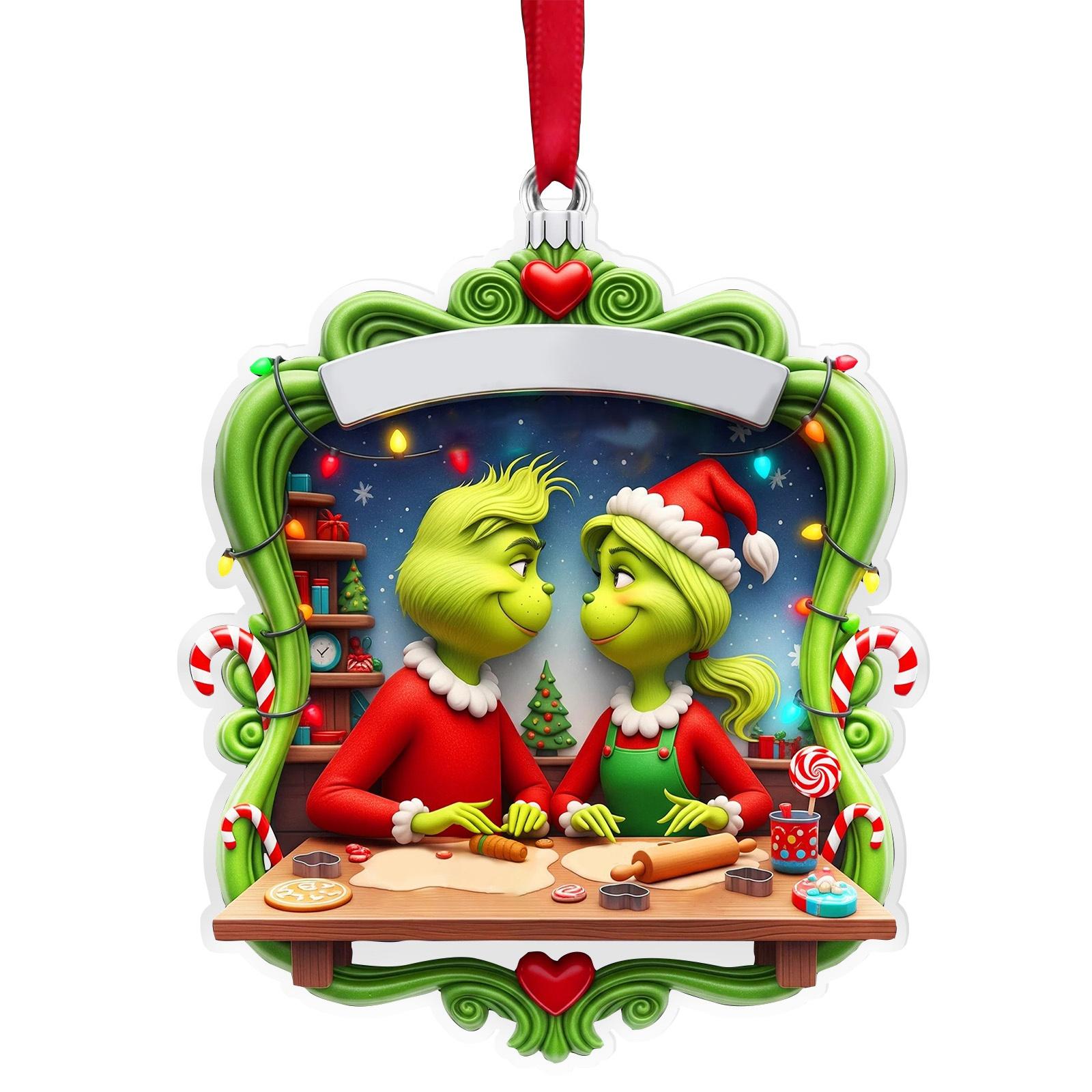 

Christmas Tree Hanging Decoration Sports Car Decoration Flat Decoration Pendant One Size