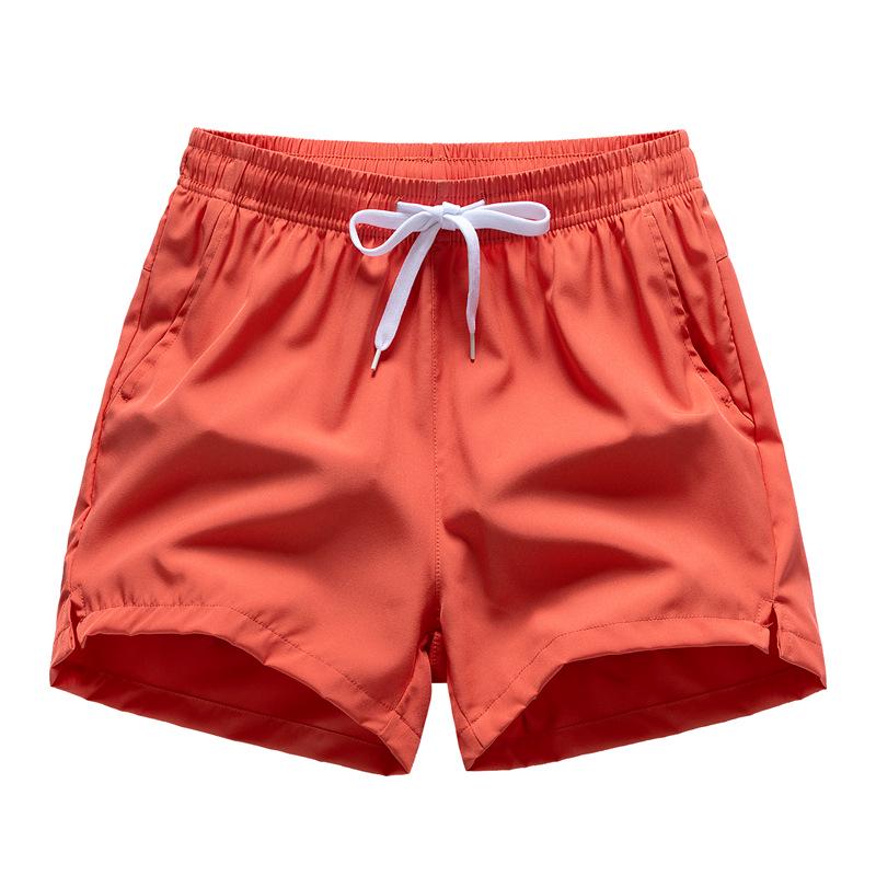 

Женские летние дышащие быстросохнущие шорты для бега с 3-точечной фиксацией для фитнеса на открытом воздухе 2XL красный/оранжевый