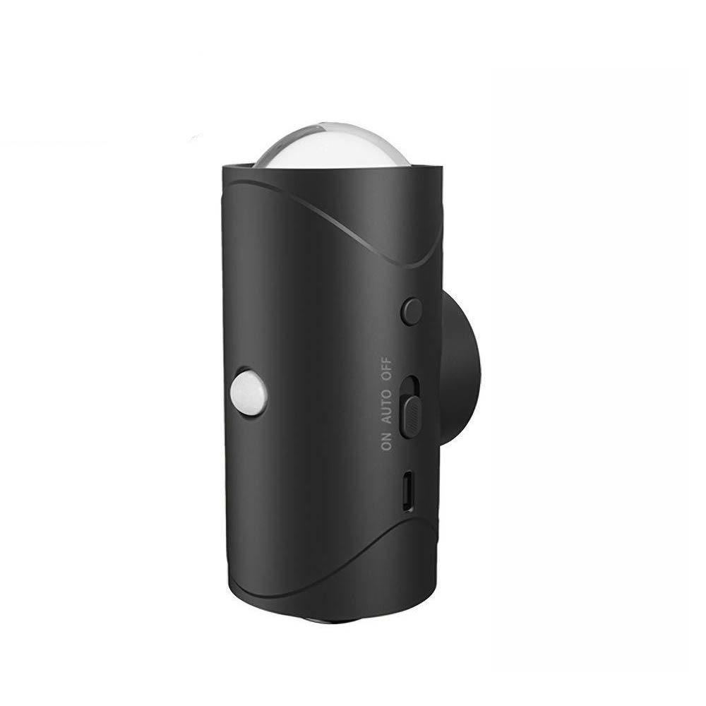 

с Датчиком Движения Настенный Светильник Перезаряжаемый RGB Градиентный Окружающий Свет Датчик Ночник Спальня чёрный