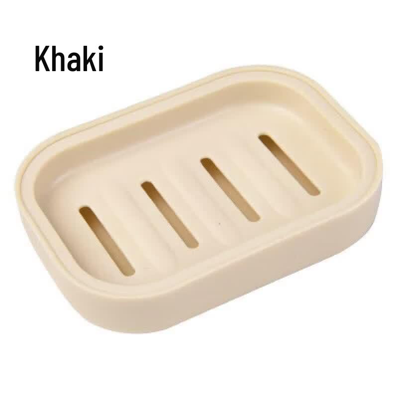 LIEI Suction Cup Double-Layer Draining Soap Dish