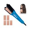 Chapinha Popiron para Cabelo e Primeiro Ferro de Imprinting Capilar com Imagem 3D - Vem com 5 Placas Diferentes Incluindo Frisador