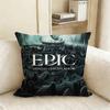 E-Epic The Musical Various Sizes Square Pillow Case For Car Home Bedchamber Decor