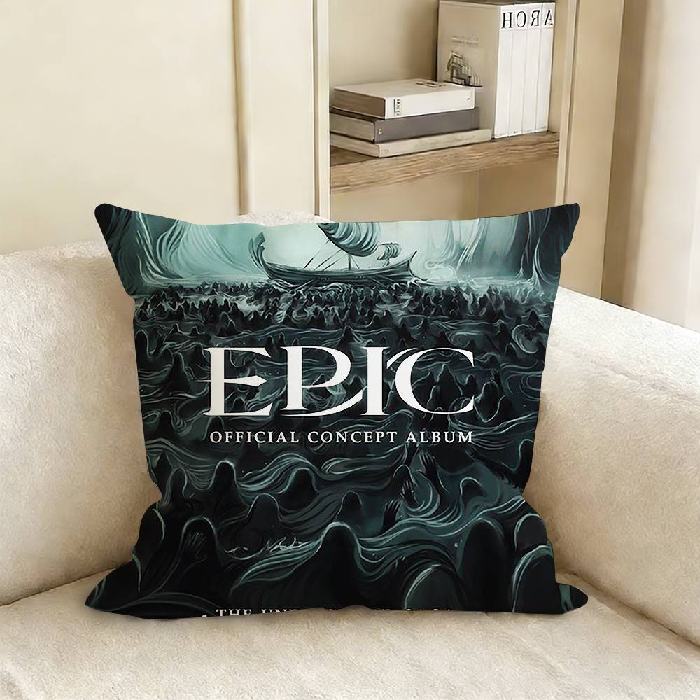 E-Epic The Musical Various Sizes Square Pillow Case For Car Home Bedchamber Decor