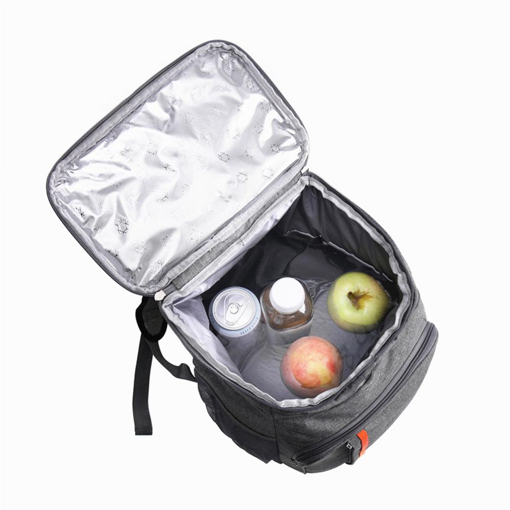 Tragbare isolierte Tasche Multifunktional Auslaufsicher Outdoor Picknick Frischhalte-Rucksack Kühltasche