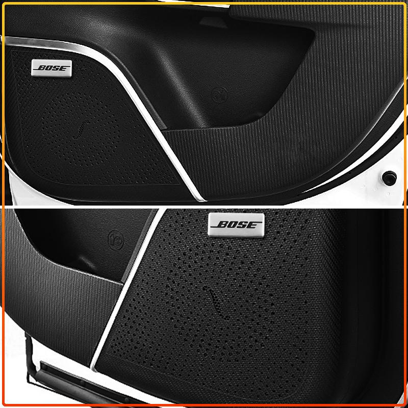 Universelles BOSE Audio Logo Aufkleber Ersatz für alte zerkratzte Auto Lautsprechergitter Stereo Dekor Teile