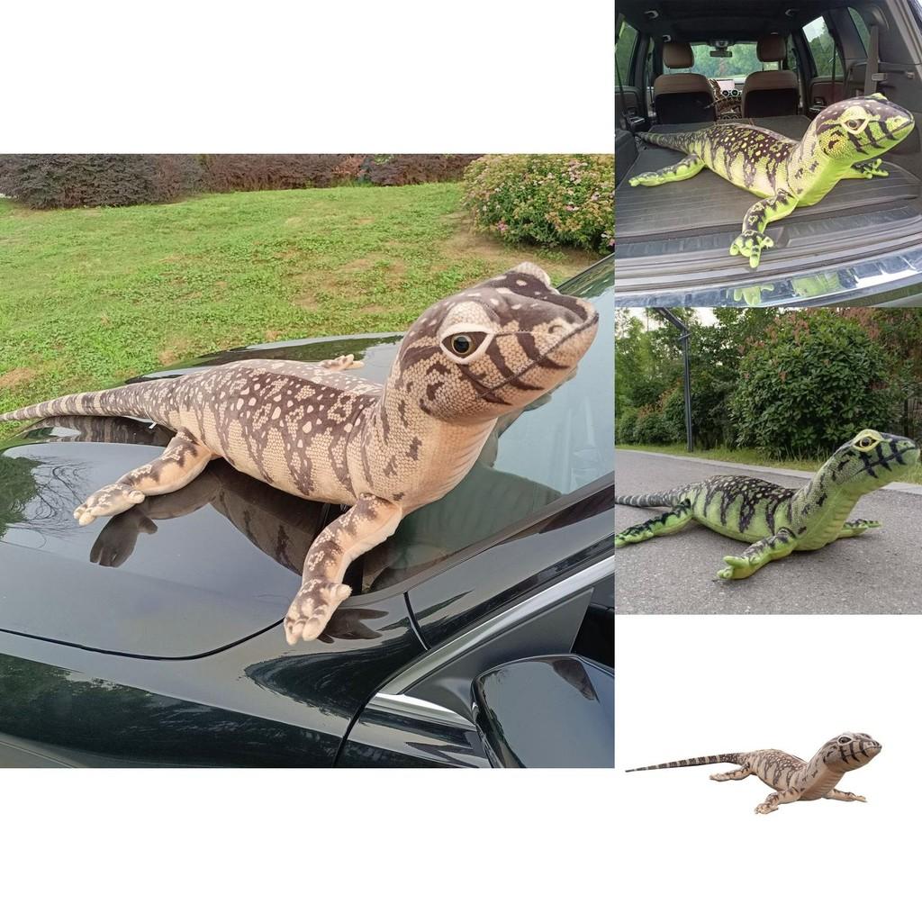 High Quality Giant Lizard Plush Stuffed Toy Adorable Large Gecko Soft Doll For Kids
