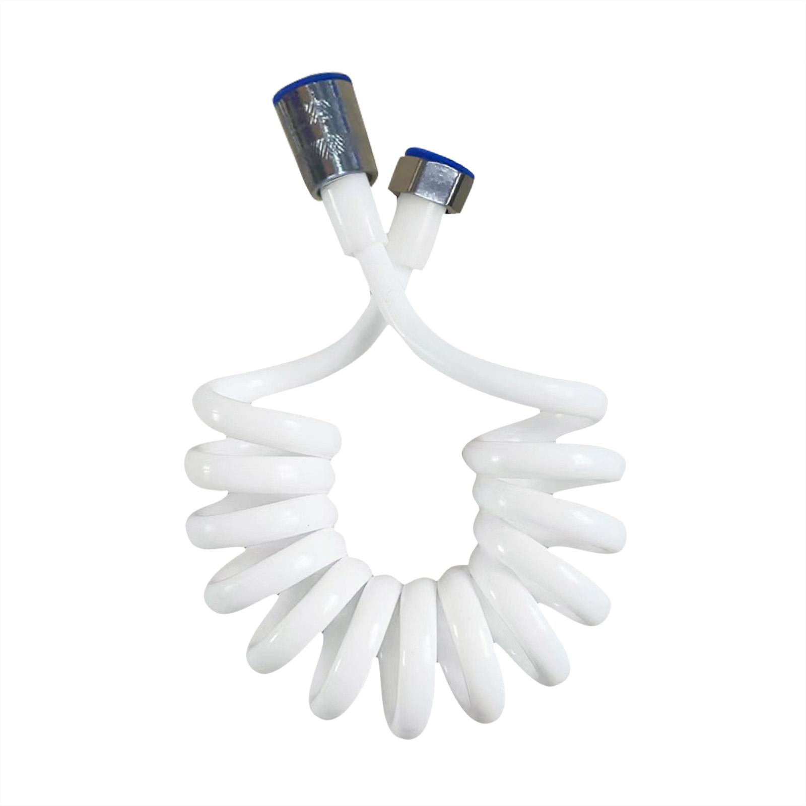 

1.5 Metre Shower Hose, Bathroom Spring, Flexible Water Supply Hose, Nozzle, Bathroom Fittings One Size