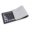 103 Keys Foldable Silicone Gaming Keyboard Dustproof Soft for Laptop/Computer