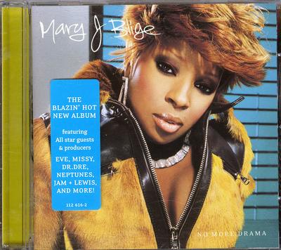 CD MARY J. BLIGE - No More Drama 1126162 MCA Records 2001 Europe Rap & Hip-Hop/R&B Used