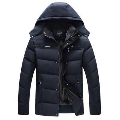 Kış Erkek Kadife Kalınlaşma Ceketler Kapşonlu Büyük Beden Outdoor Ceket