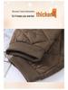 2025 Autumn/Winter Warm Elastic Waist Cotton Pants for Middle-Aged & Elderly Women - High Waist Slim Fit