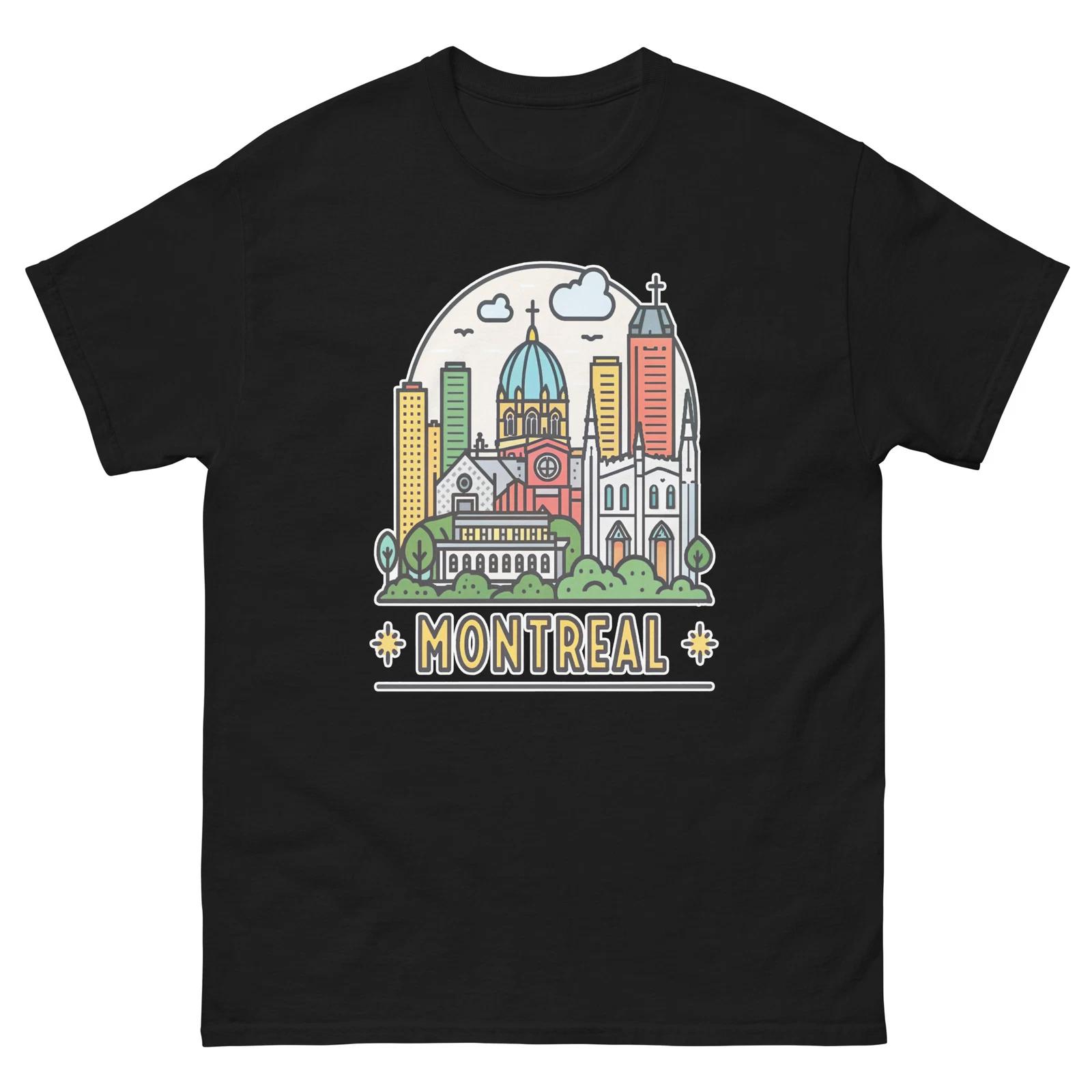Montreal World Travel Urban Area City T-Shirt S