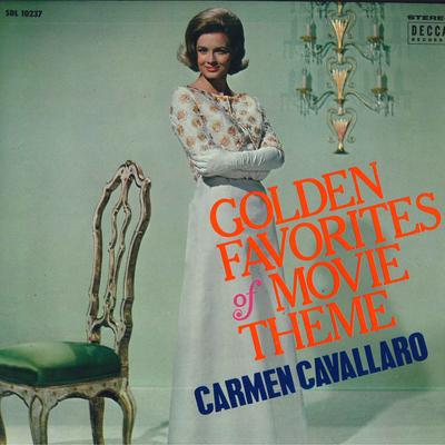 LP Record CARMEN CAVALLARO  Golden Favorites Of Movie Theme SDL10237 DECCA Japan Soundtracks  Musicals Used