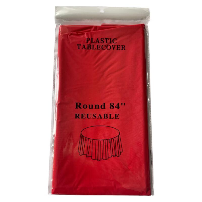 

Disposable Round Party Tablecloth