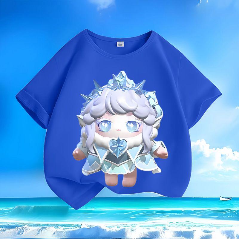 Children's Egg Doll Party Top, Summer Loose Top for Boys and Girls