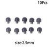 10 Pcs 2.5Mm Or 3.0Mm Replacement Screw Bumper Hair Scissors Barber Shears Stopper High Quality