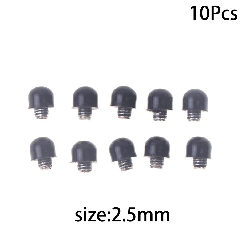 10 Pcs 2.5Mm Or 3.0Mm Replacement Screw Bumper Hair Scissors Barber Shears Stopper High Quality
