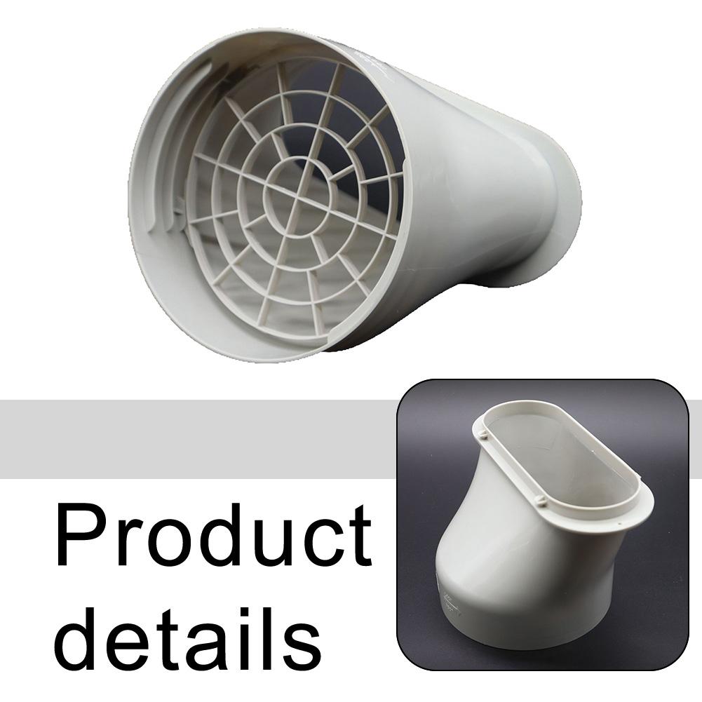 Exhaust Hose Adapter 15 Cm Interface Air Conditioning Setup Compact And Portable Easy Installation Efficient Ventilation