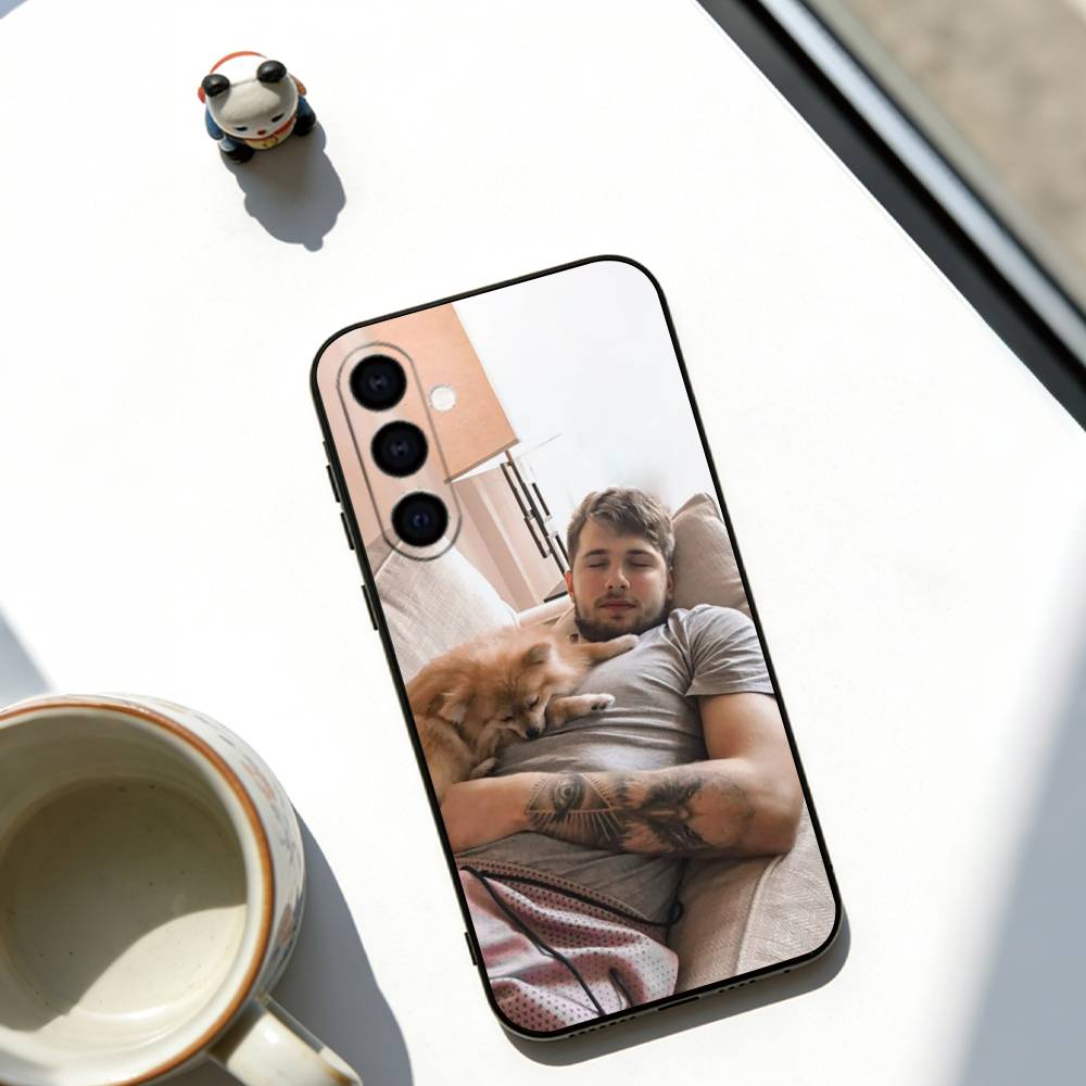Luka Doncic Phone Case For Samsung Galaxy A73,A72,A71,A70,A53,A52,A51,Others Soft Black Cover
