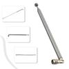 1Pcs SMA Male Connector Radio TV Antenna 7 Sections Replacement Aerial  for Radio TV Replacement