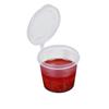 One Box Of 100pc Plastic Takeaway Sauce Cup Containers Food Box With Hinged Lids Pigment Paint Box Palette Disposable Box