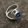 Tanzanite Gemstone 925Sterling Silver Jewelry Handmade Ring For Anniversary Gift RR-2-9