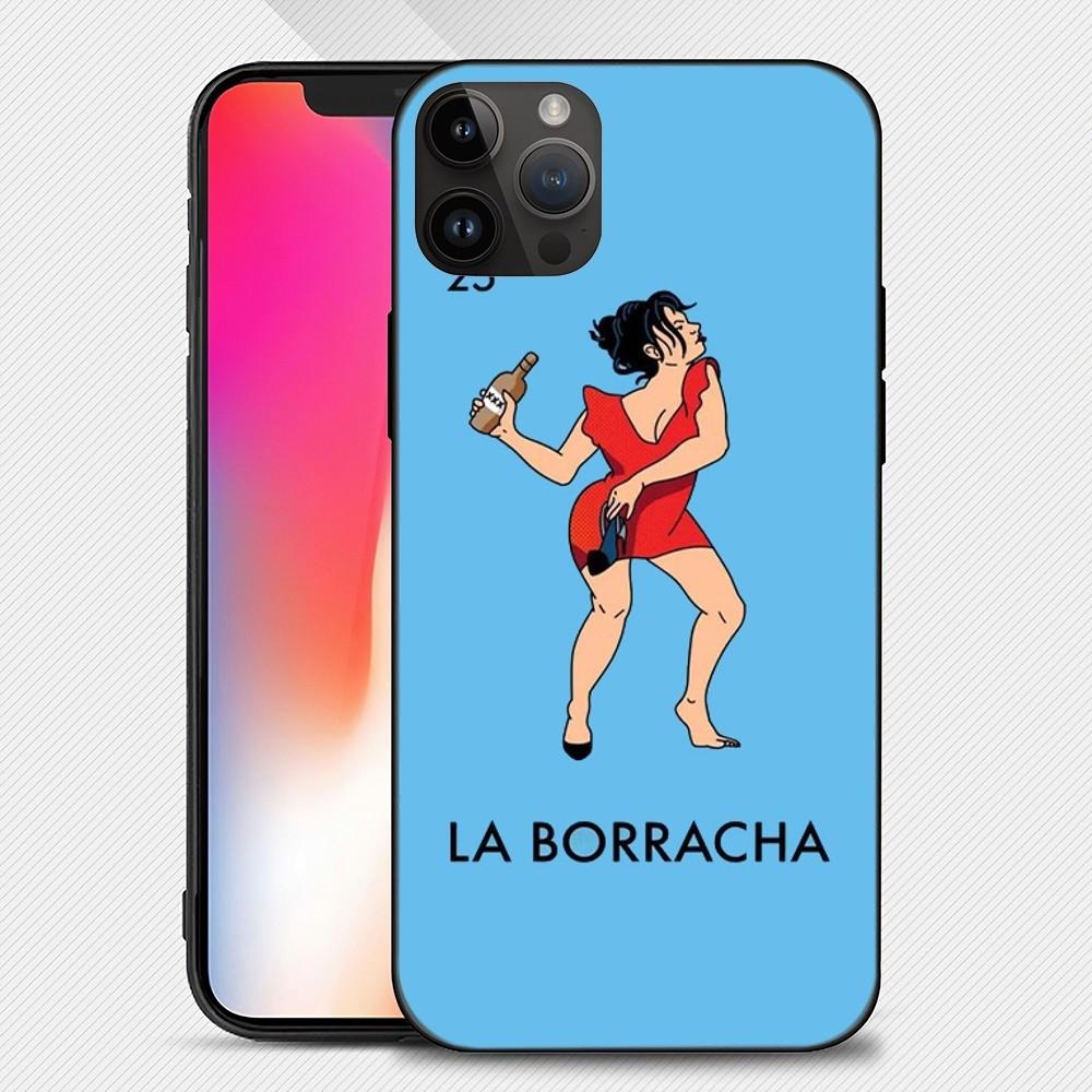 

Забавный чехол для телефона с изображением мексиканской лотереи бинго для iPhone15 14 13 12 11 Pro Max Mini X 7 8, мягкий чехол iPhone15promax