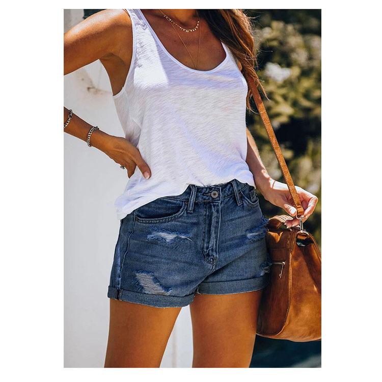 Летние городские повседневные брюки прямого кроя в европейском и американском стиле — фото 2