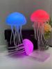 3D Rechargeable Jellyfish Night Light with Sound Control Tentacles USB-C Port Desktop Ambient Light