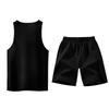 Li-Ning Skin-Friendly Comfortable Breathable Quick-Dry Tank Top And Shorts Casual Sports Set Unisex sets ZHXY189-1
