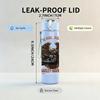 1PC Retro Eagle Skull Circular Band Logo Print 750ml Portable Sports Water Bottle Leakproof Gym Outdoor Travel Drink Cup